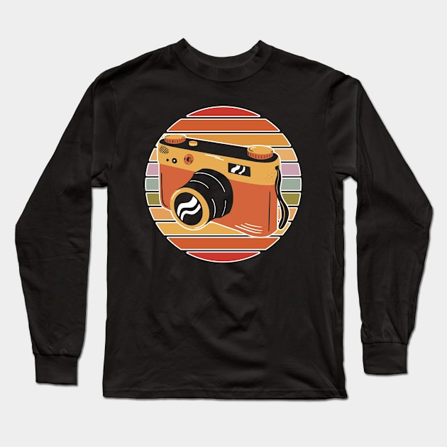 Camera Photographer Photography Long Sleeve T-Shirt by TheBestHumorApparel